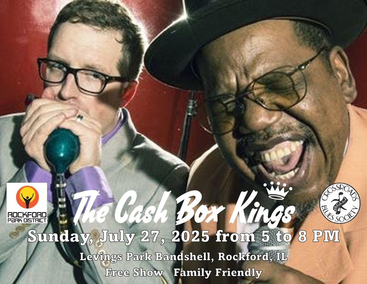 The Cash Box Kings at Levings Park July 27, 2025