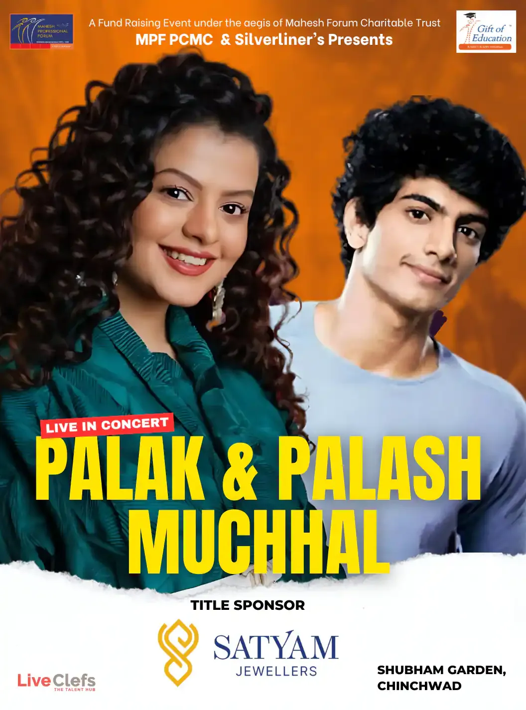 Palak & Palash Mucchal \u2013 Live in Concert Party, Music Pune