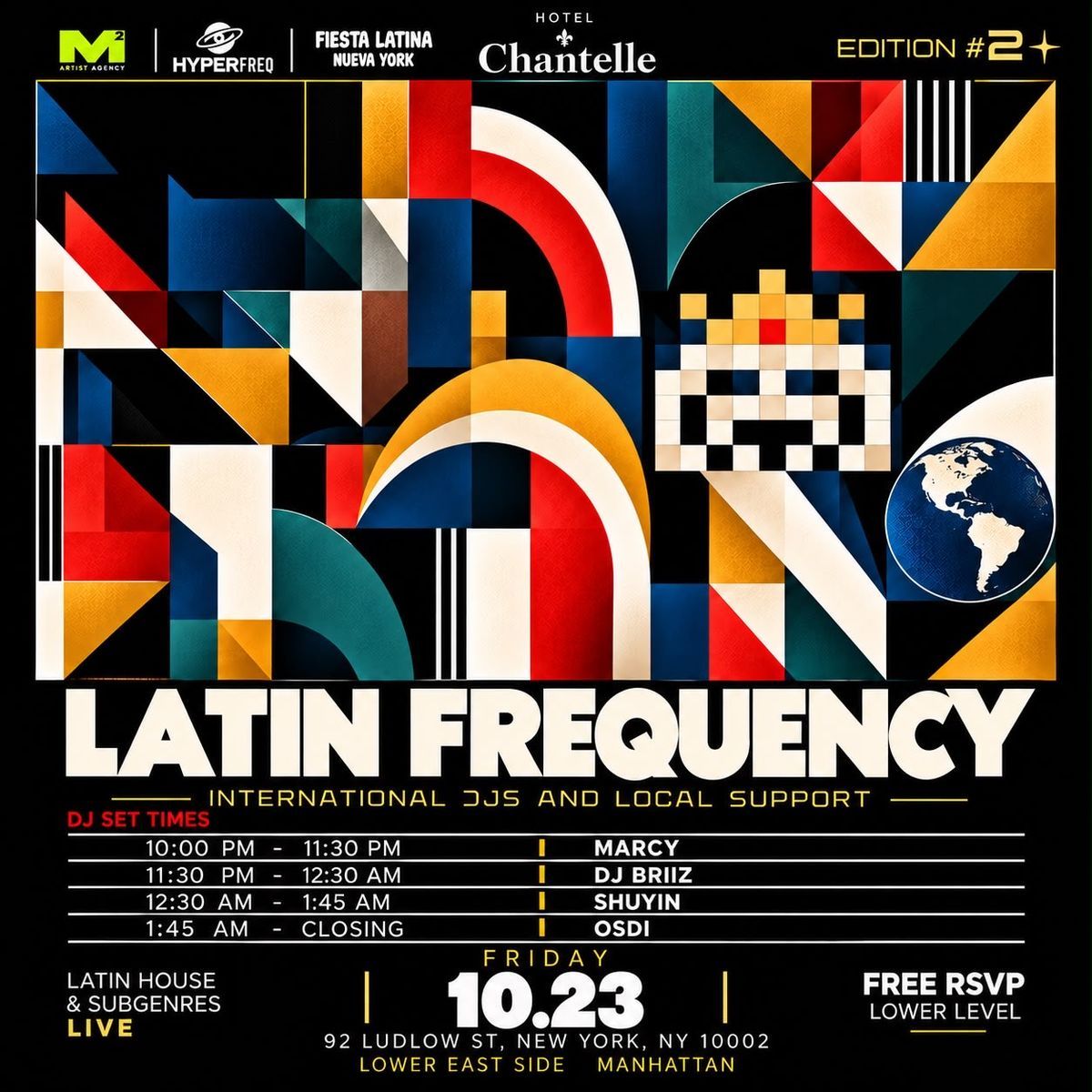Fri, 10/23: Latin Frequency Vol. 2: Latin House & Underground Music ...