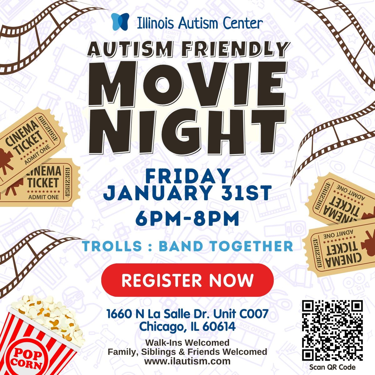 Autism Friendly Movie Night