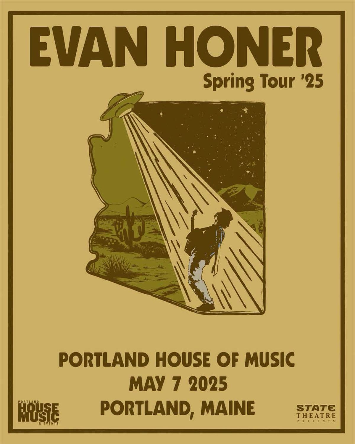 State Theatre Presents: Evan Honer @ Portland House of Music