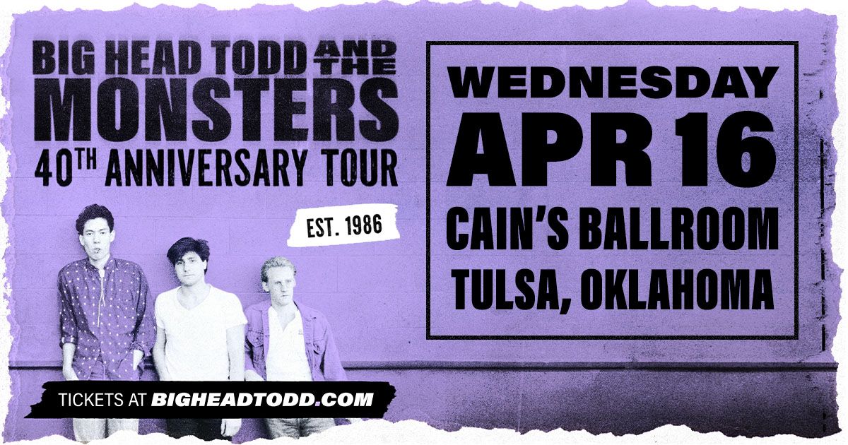 Big Head Todd and the Monsters: 40th Anniversary Tour