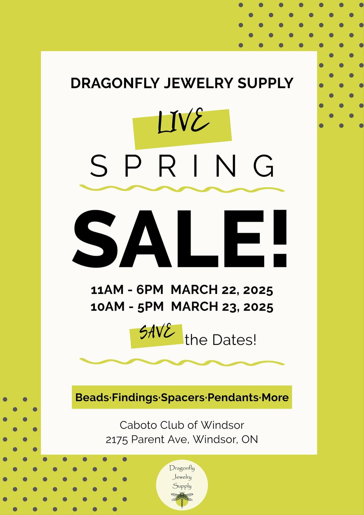 Spring Sale!