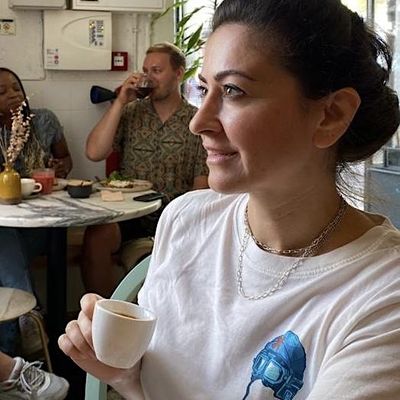 a cup of coffee London