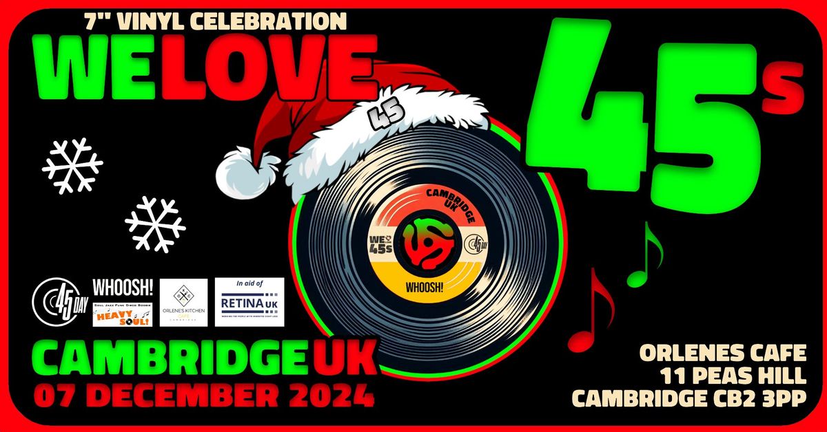 We Love 45s & Heavy Soul 45 Day Celebration