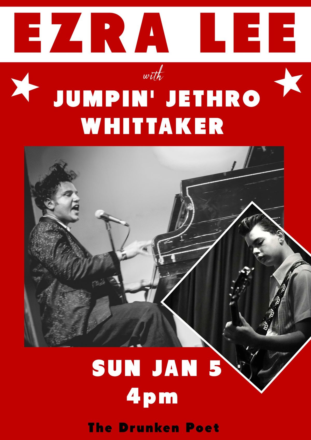 Ezra Lee & Jumpin' Jethro Whittaker @ The Drunken Poet