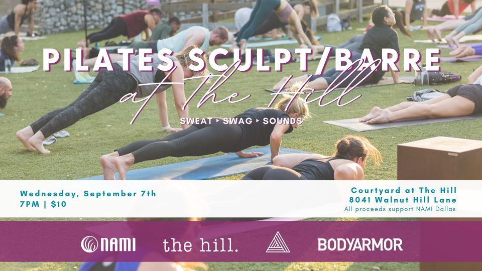 Pilates Sculpt at The Hill with Fitness Ambassadors