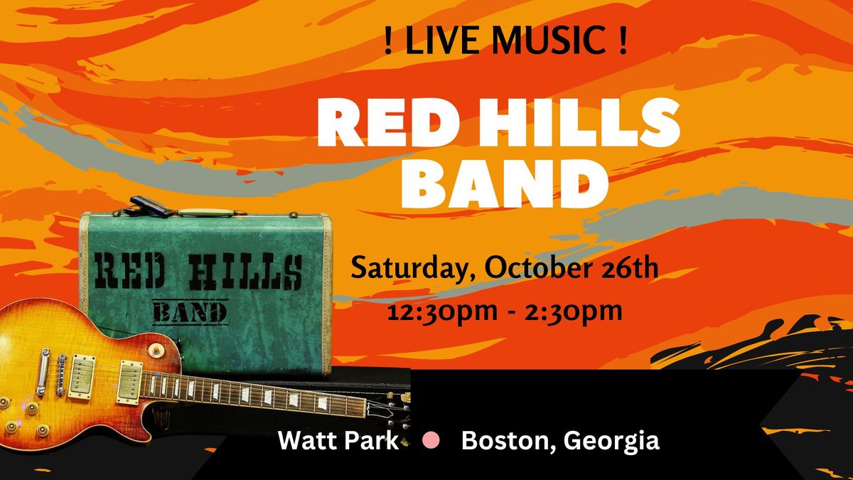 BAES presents: LIVE MUSIC in the Park: Red Hills Band