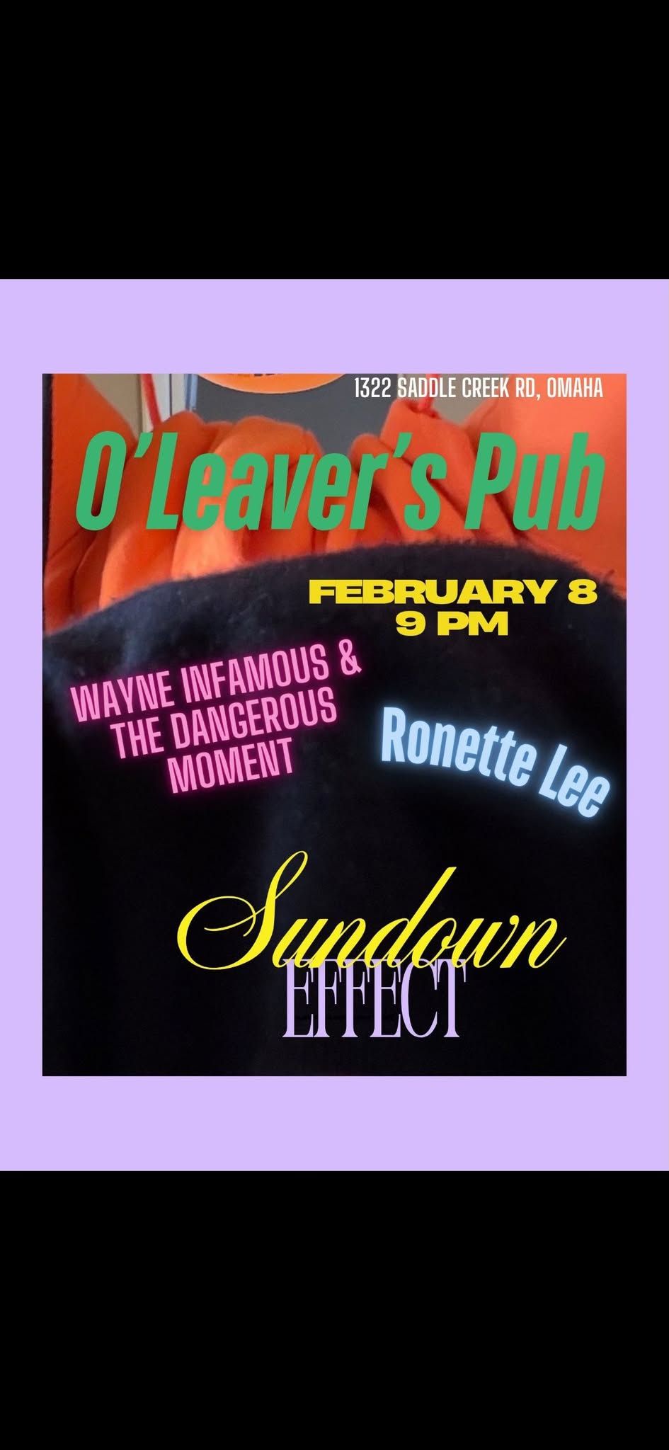 FREE- Ronette Lee, Sundown Effect, Wayne Infamous and The Dangerous Moment