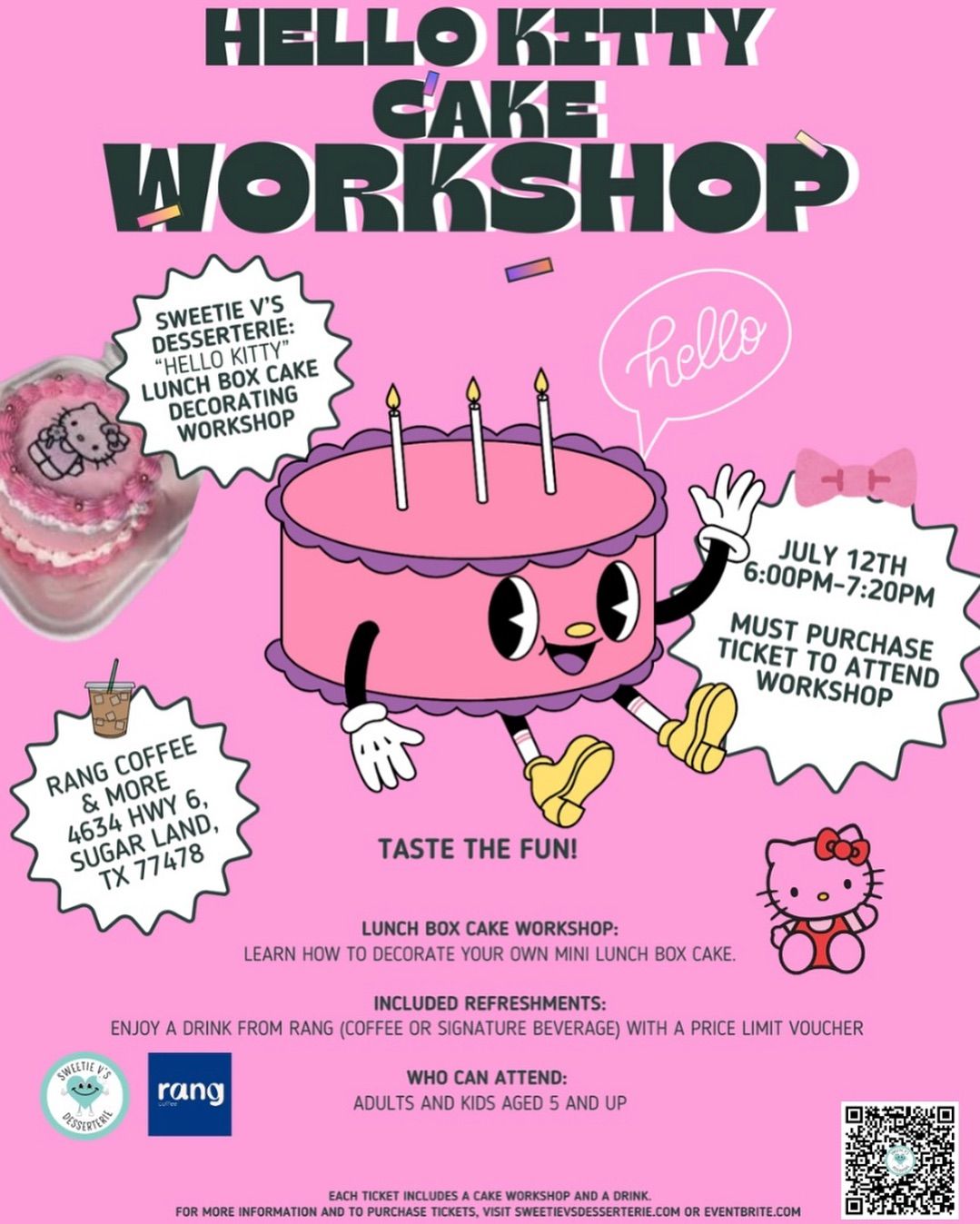 Hello Kitty Cake Workshop