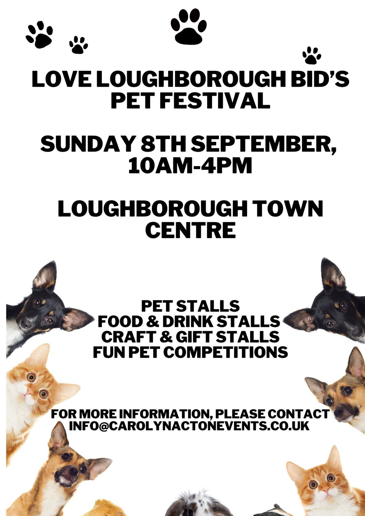 Loughborough BID's Pet Festival
