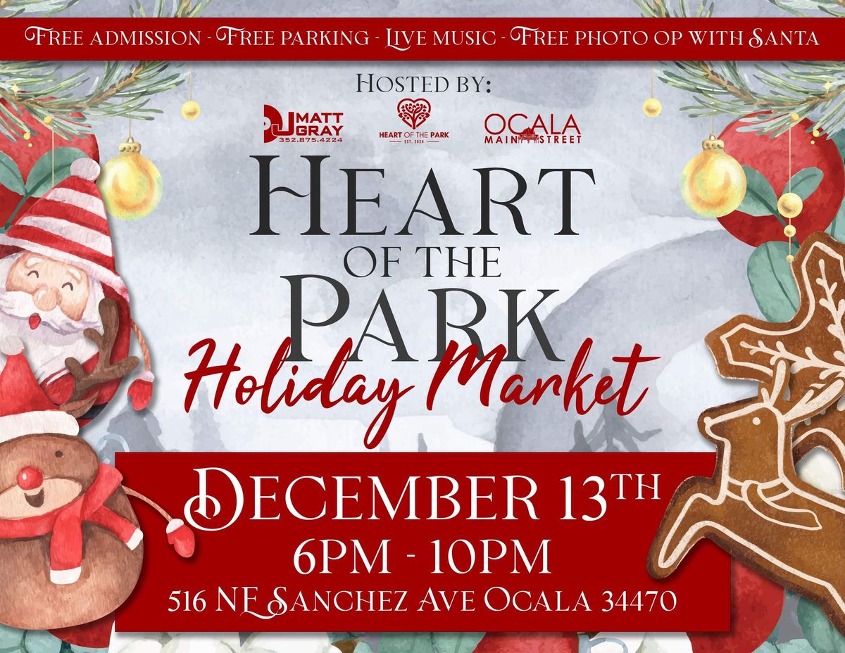 Heart Of The Park Holiday Market