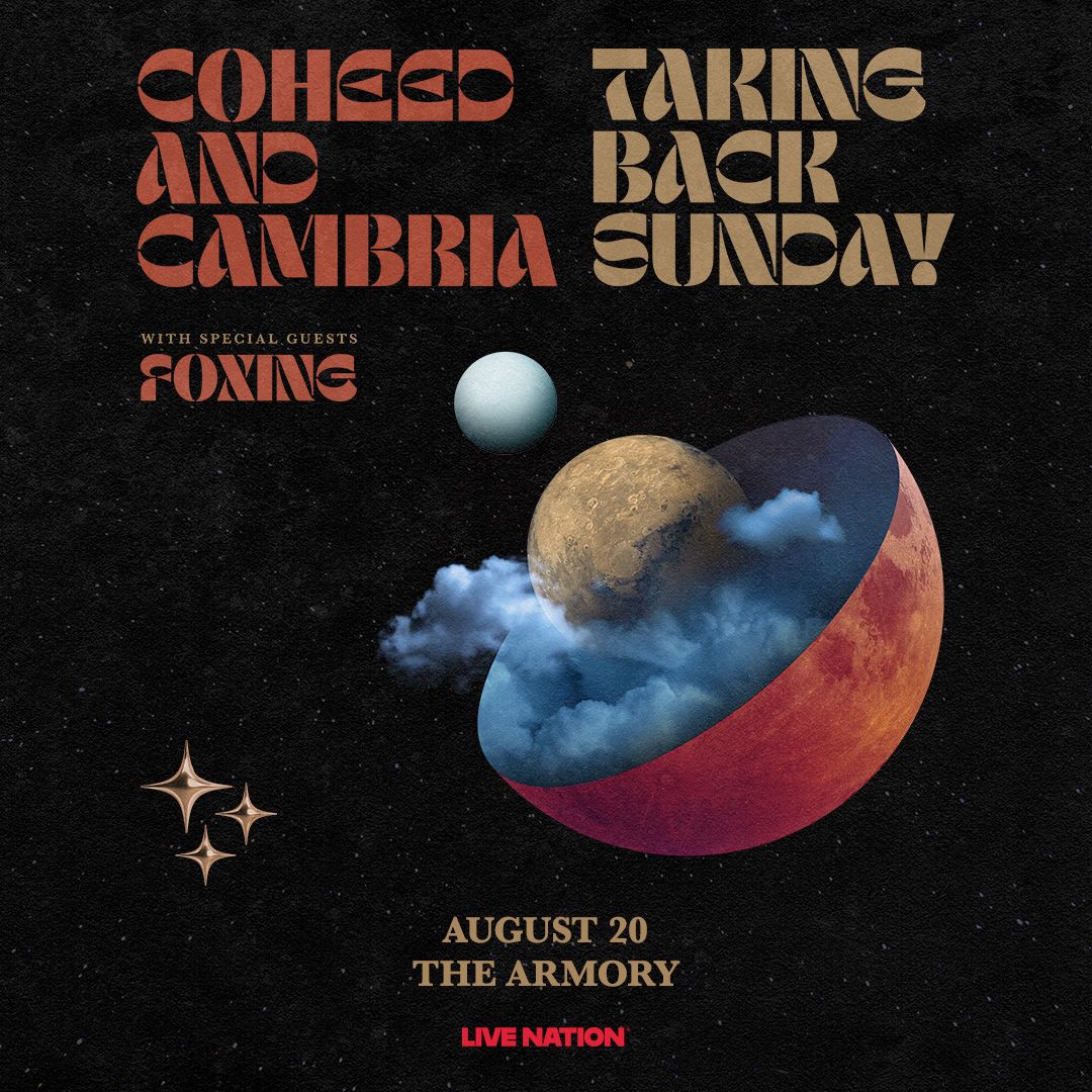 Coheed and Cambria with Taking Back Sunday at Skyline Stage at the Mann