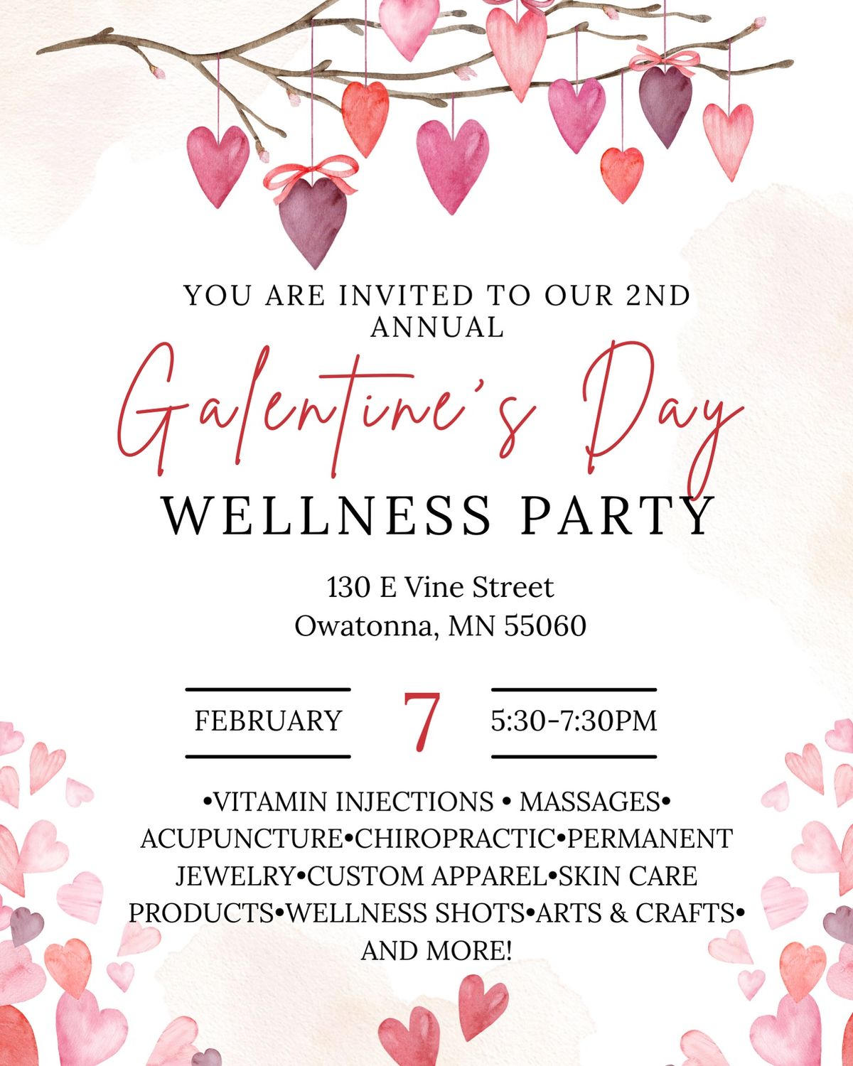 Galentine\u2019s Day Wellness Party