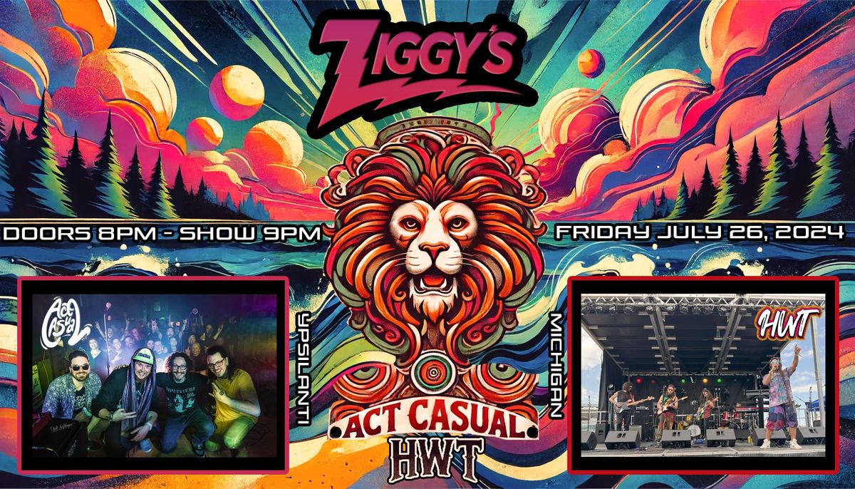 HWT and Act Casual Live at Ziggys
