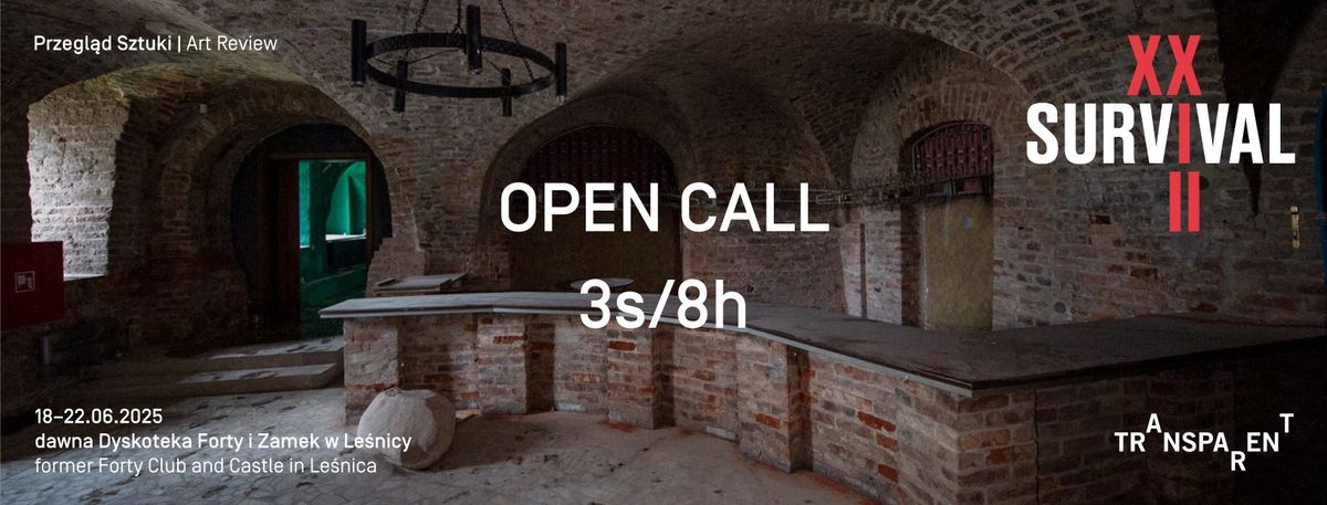 SURVIVAL 23: open call | 3s\/8h