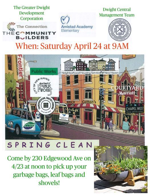 Dwight Neighborhood Spring Cleanup