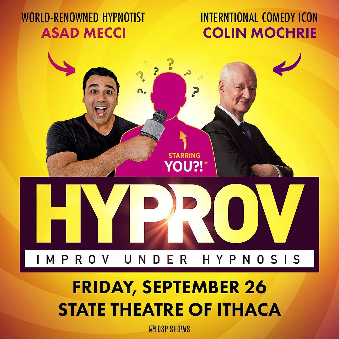 HYPROV: Improv Under Hypnosis at State Theatre Ithaca