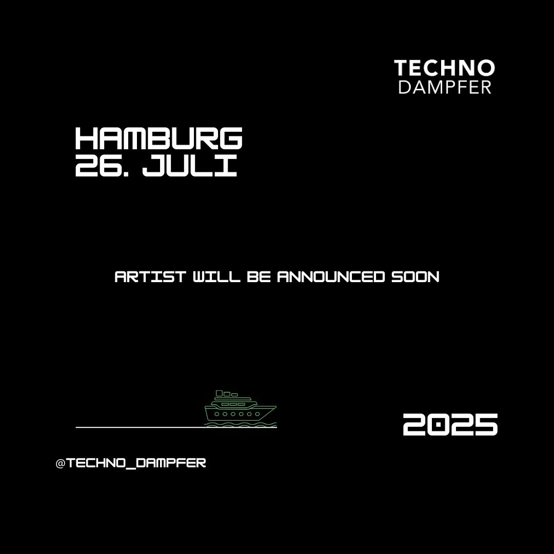 Techno Dampfer 2025 Hamburg