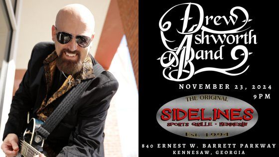 Drew Ashworth Band Live at Sidelines Bar & Grill - Kennesaw