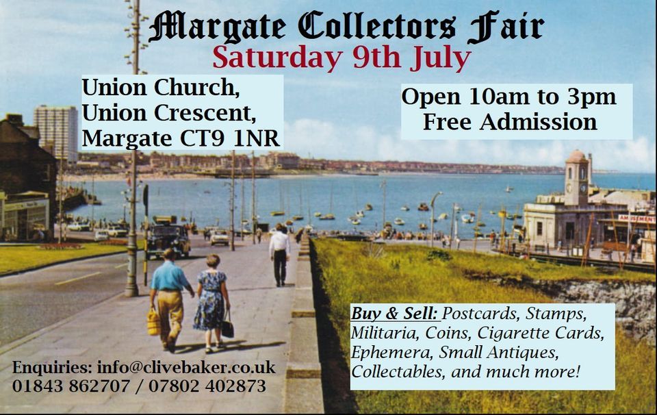 Margate Collectors Fair July 2022, Margate Collectors Fair, 9 July 2022