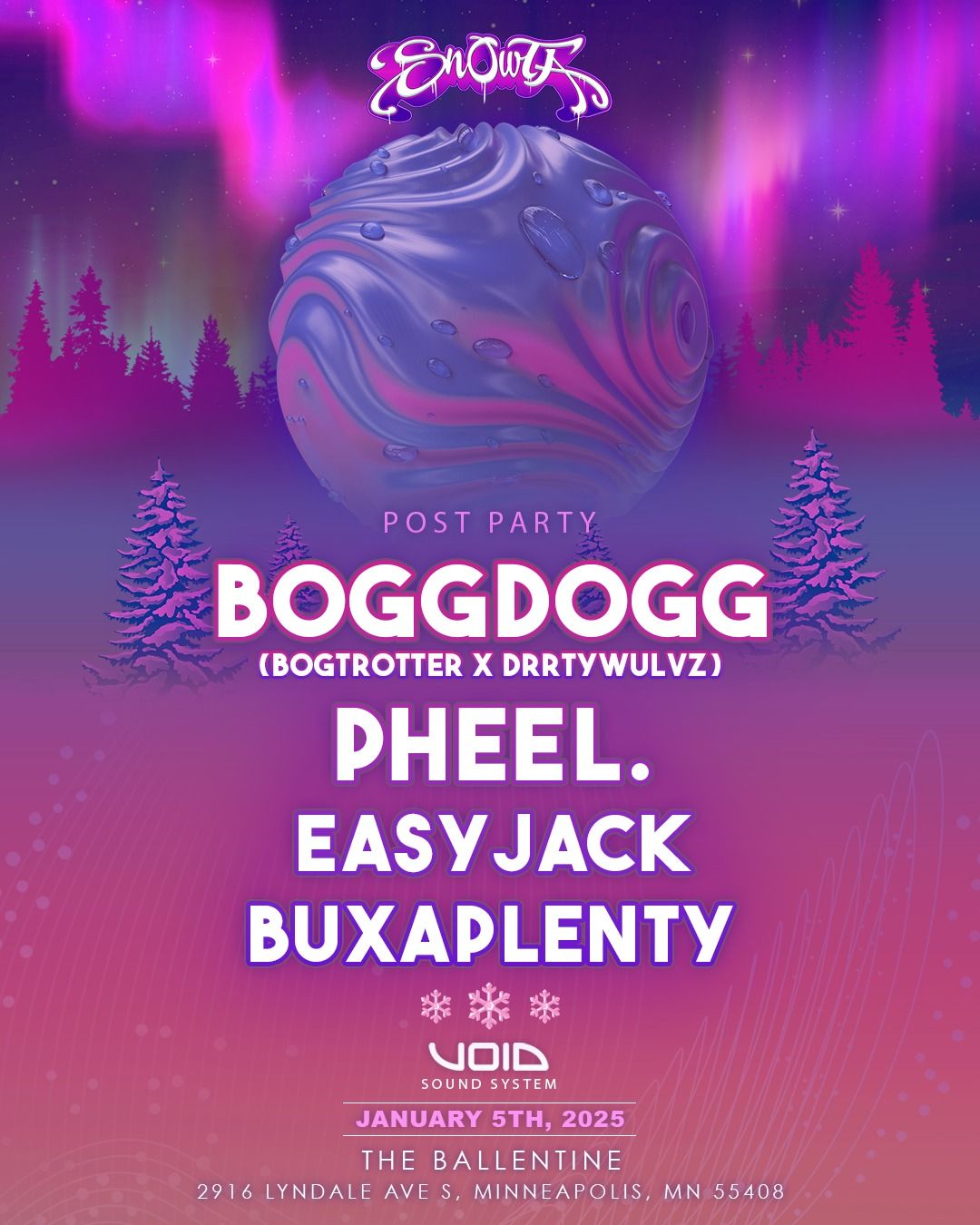 Snowta Post-Party ft. Boggdogg, Pheel., Easyjack, & Buxaplenty  - Jan 5th