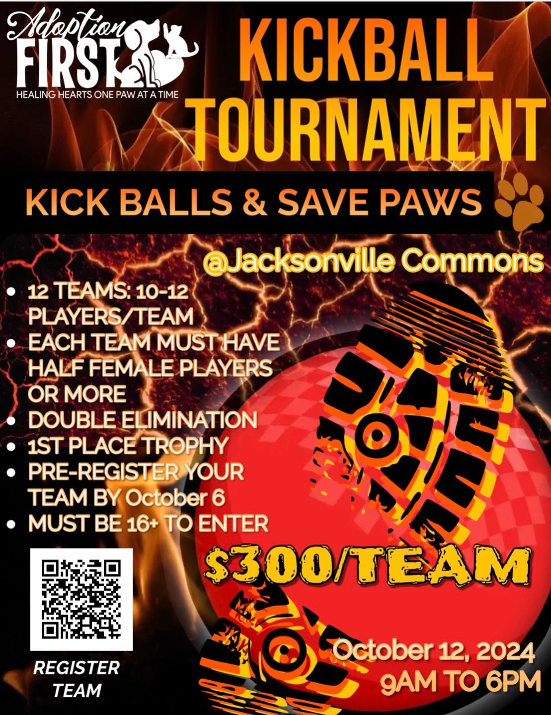 Kick Balls & Save Paws Kickball Tournament 