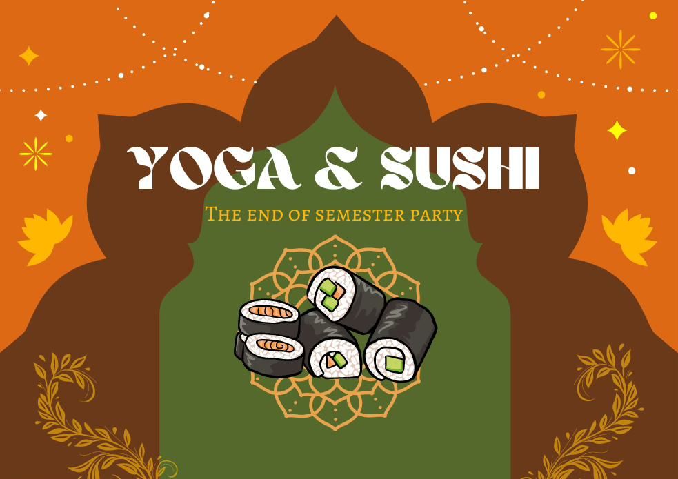 FREE Yoga & Veg Sushi PARTY