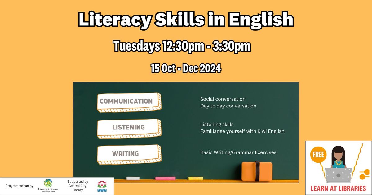 Literacy Skills in English - Workplace Upskilling