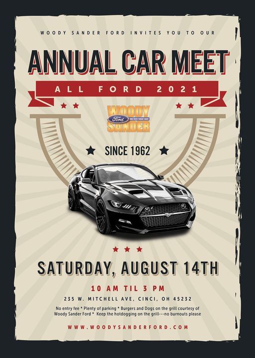 Woody Sander Ford Annual Car Meet