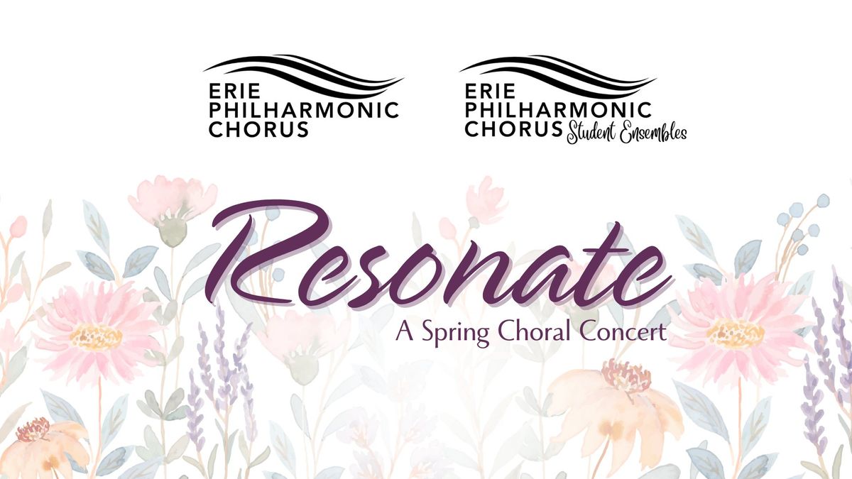 Resonate - A Spring Choral Concert