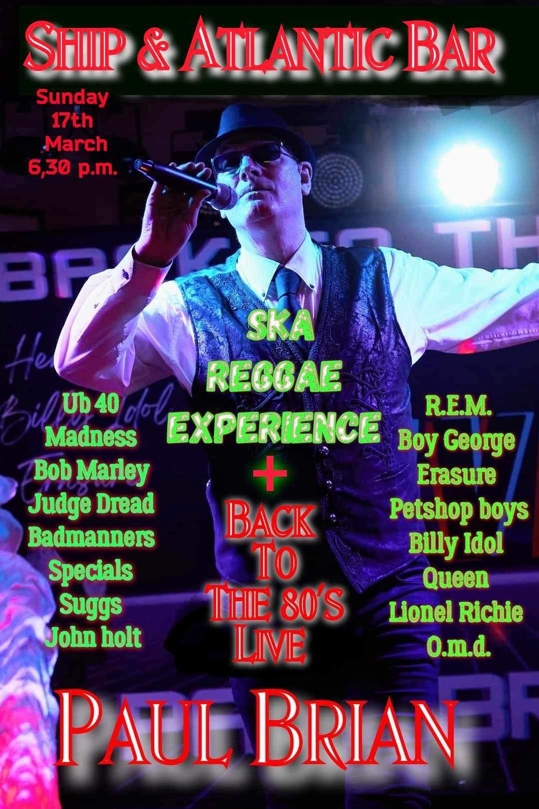 80\u2019s & Ska Night @ THE SHIP