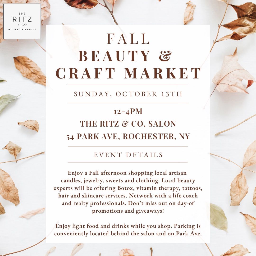 Fall Beauty & Craft Market