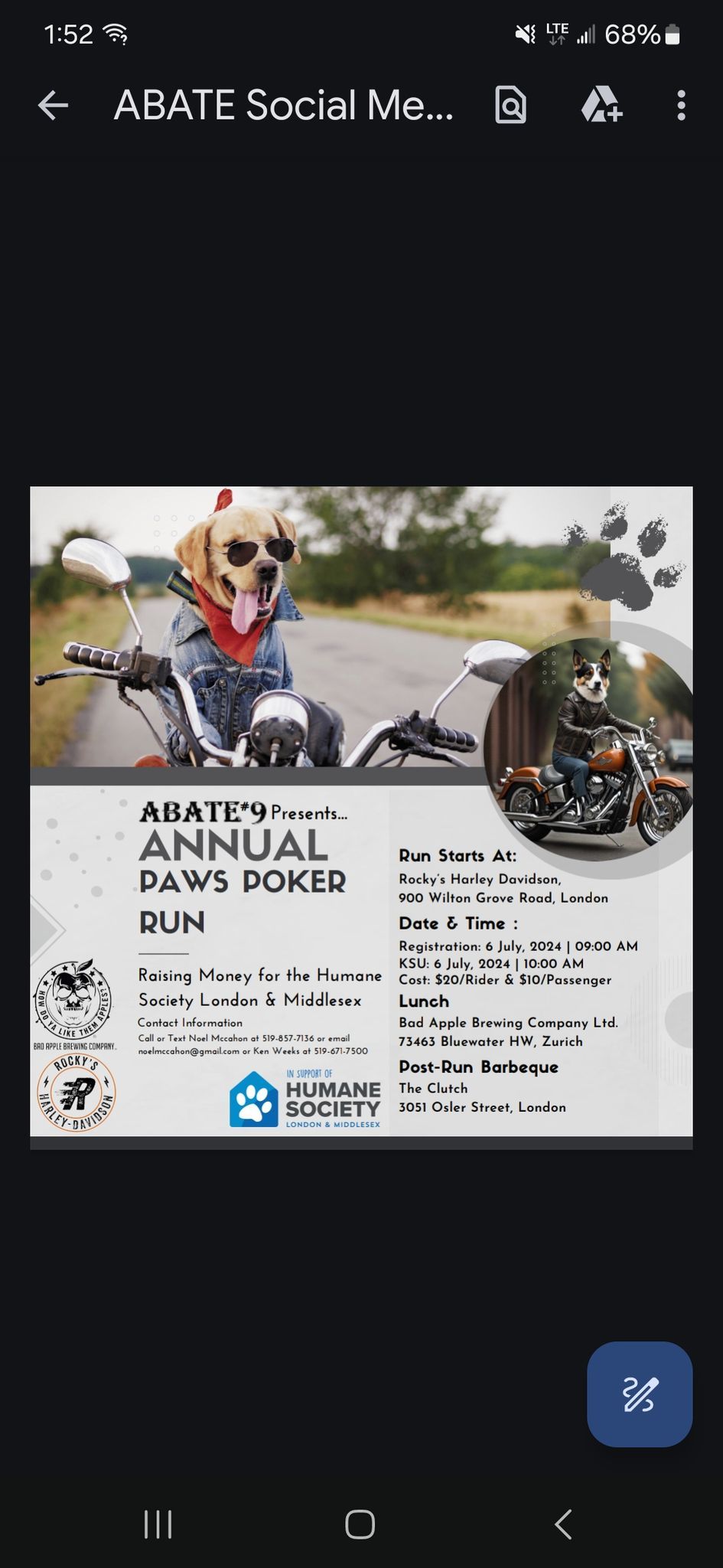 Ride For Paws