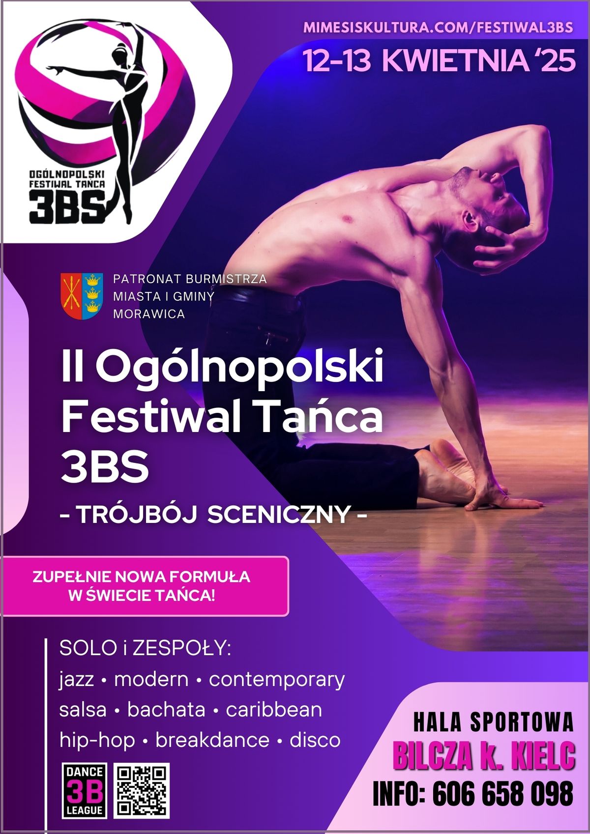 II Og\u00f3lnopolski Festiwal Ta\u0144ca 3BS - Tr\u00f3jb\u00f3j Sceniczny