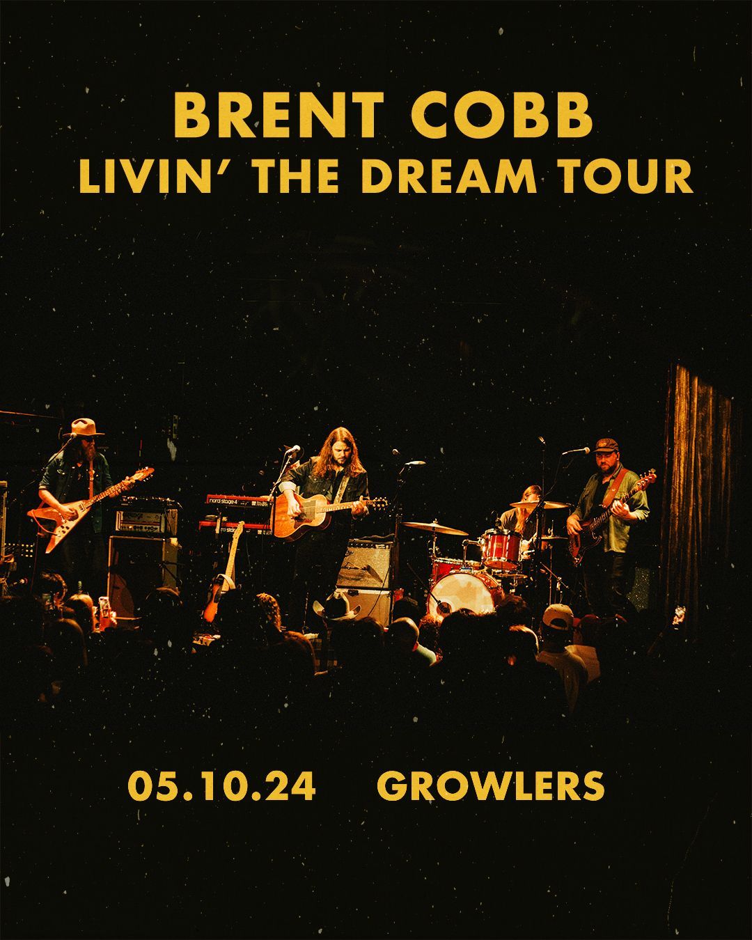Brent Cobb - Livin' The Dream Tour at Growlers - Memphis,TN