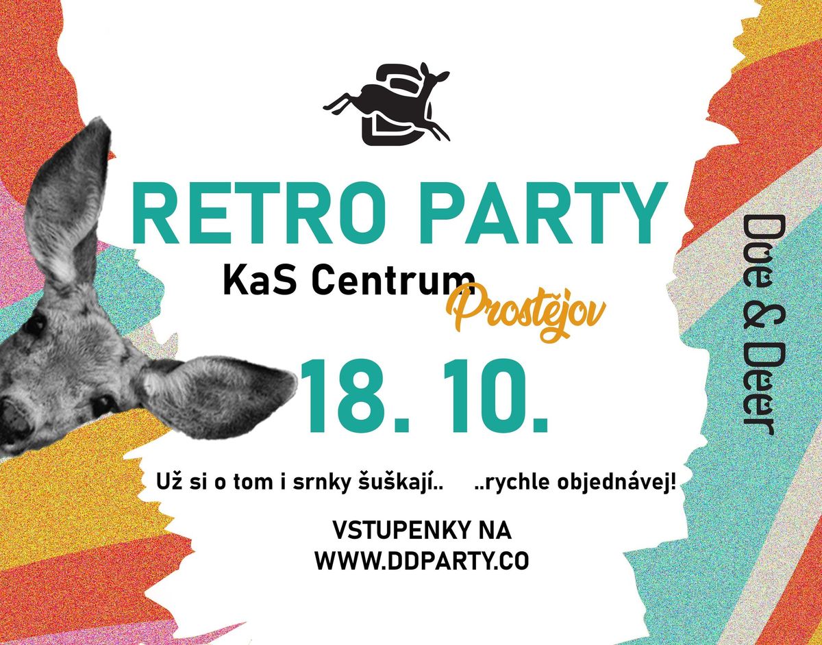 RETRO PARTY PROST\u011aJOV