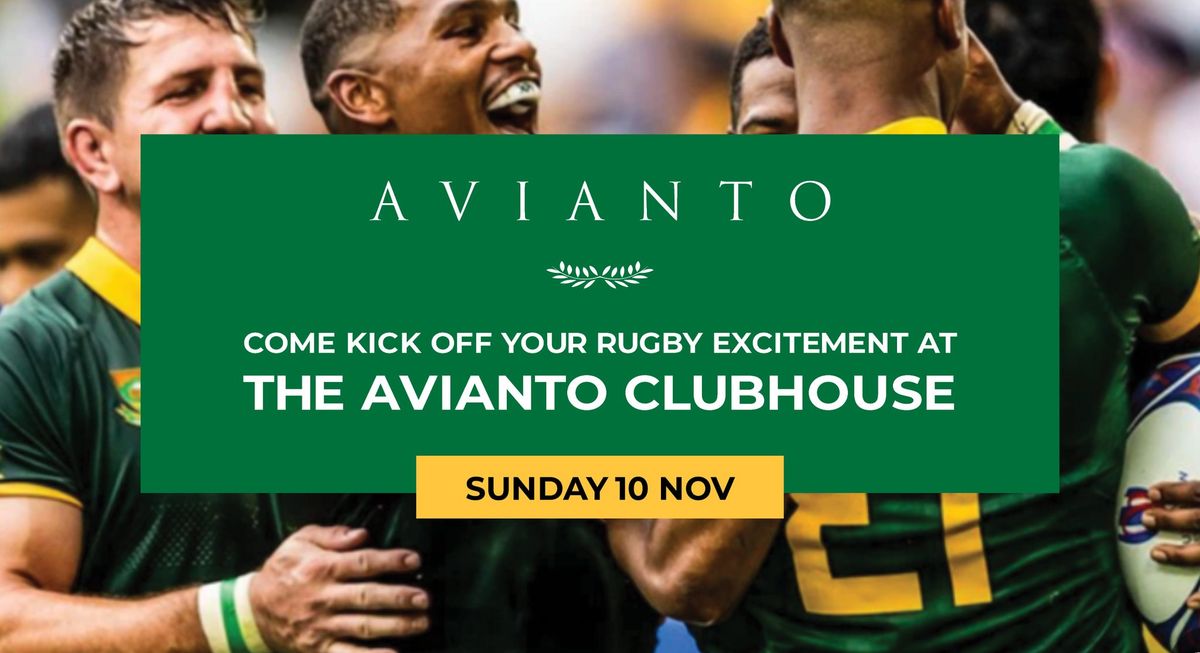 Rugby at the Avianto Clubhouse