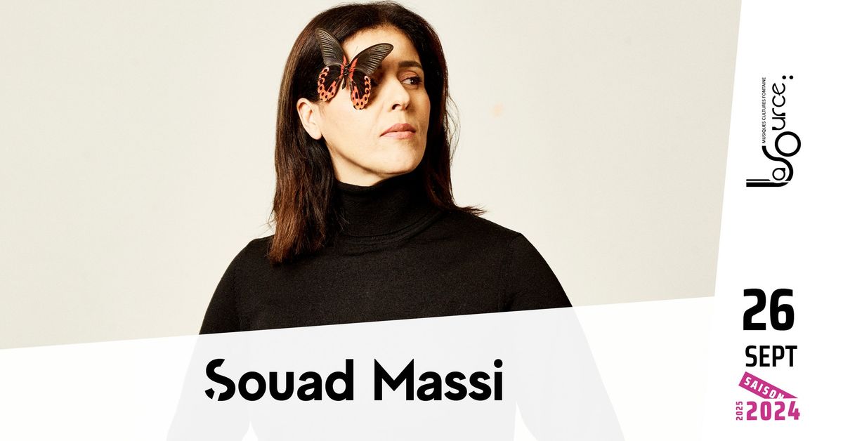 Souad Massi \/ Ouverture de saison de La Source 