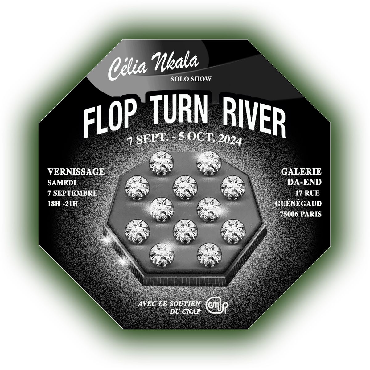 Vernissage FLOP TURN RIVER - C\u00e9lia Nkala