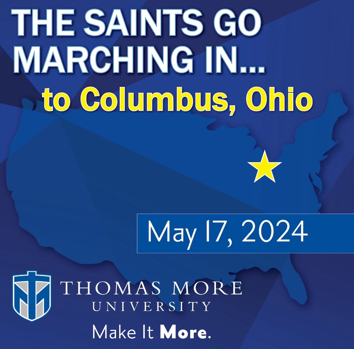 When the Saints Go Marching in.. to Columbus, OH!