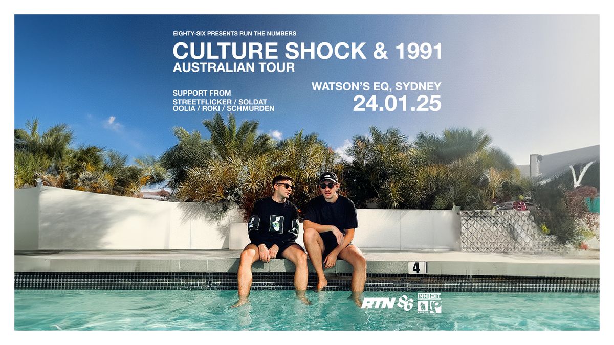 Eighty-Six pres. RTN002 - Culture Shock, 1991 + stacked local lineup!