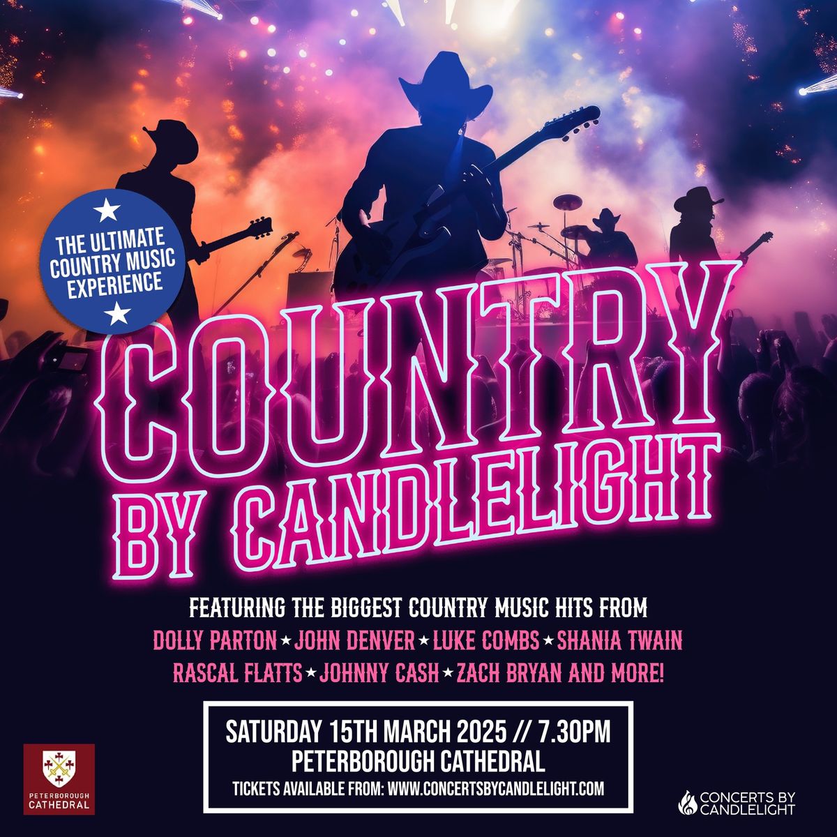 Country By Candlelight at Peterborough Cathedral