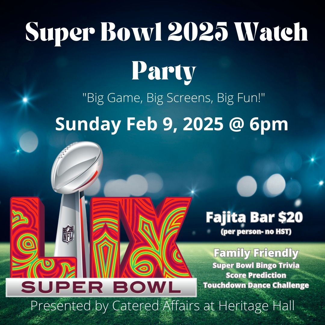 super bowl watch party family friendly