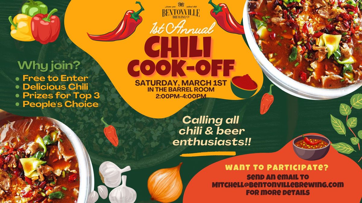 1st Annual Chili Cook-Off