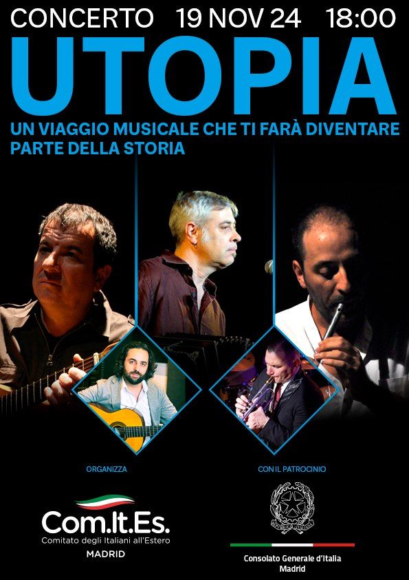 Concerto per Utopia: un viaggio musicale che ti far\u00e0 diventare parte della storia.