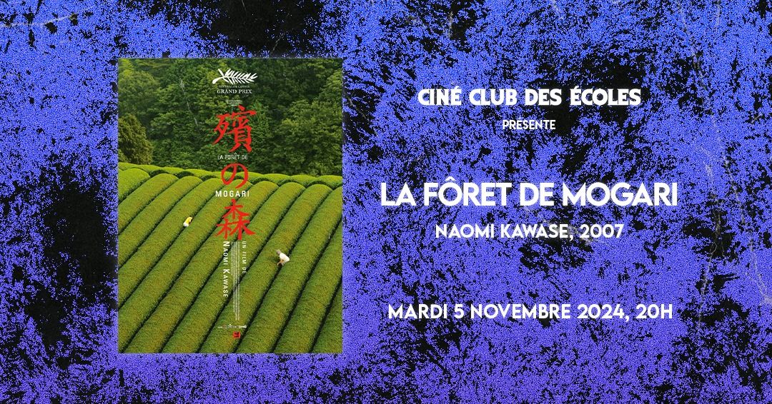 LA F\u00d4RET DE MOGARI de Naomie Kawase \/ Cin\u00e9-Club des Ecoles