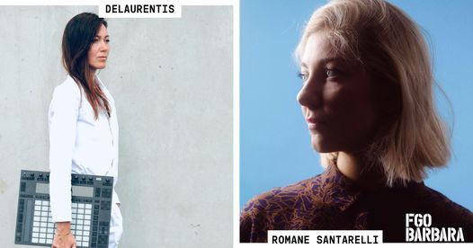 Concert \u00b7 Delaurentis + Romane Santarelli \u00e0 FGO-Barbara
