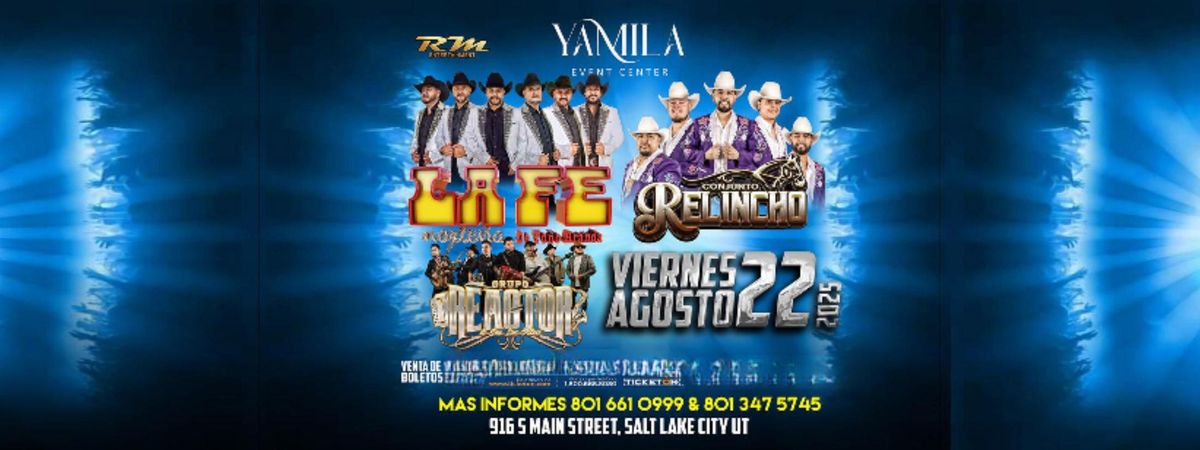 LA FE NORTE\u00d1A & CONJUNTO RELINCHO in Salt Lake City