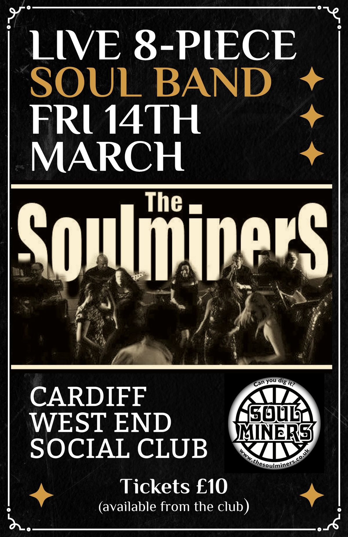 The Soul Miners @ Cardiff West End Social Club